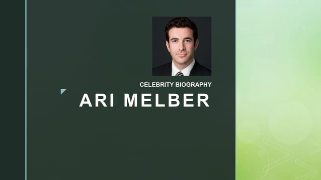 Ari Melber - Biography, Net Worth and Earnings | PPT