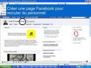 Créer une page Facebook pour recruter du personnel 