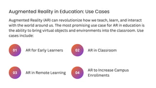 Ar In Education Use Cases And Benefits Pdf