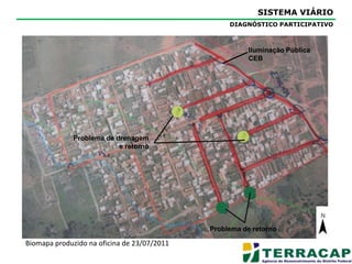  Raios de giro inexistentes.MENOR QUE 8.30 mENTRE 8.30 e 11.00 mMAIOR QUE 11.00 mPROBLEMA DE RETORNOPROBLEMA DE RETORNO E DRENAGEMPROBLEMA DE RAIO DE GIROPOLIGONAL