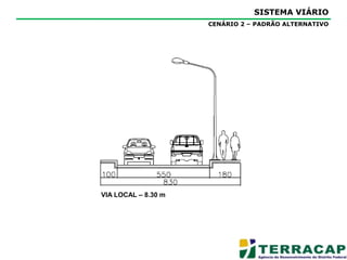 SISTEMA VIÁRIOCENÁRIO 1 – ATENDER TODAS AS EXIGENCIAS DA NORMA