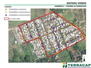 SISTEMA VIÁRIOCENÁRIO 2 – PADRÃO ALTERNATIVOVIA PRINCIPAL – 17 m