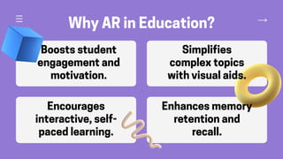 Revolutionizing Learning: Augmented Reality (AR) in School Education | PDF