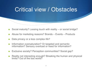 AR as a kind of real life social bridge – Interaction 4