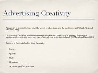 Definition and Measurement of Creativity | PPT