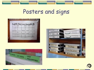 Posters and signs
 