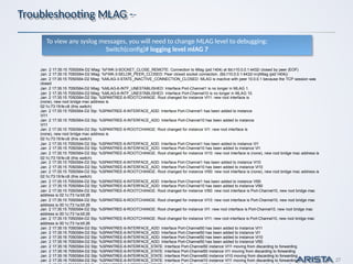 [아리스타 네트웍스] Arista - MLAG구축 Deploying MLAG | PPTX