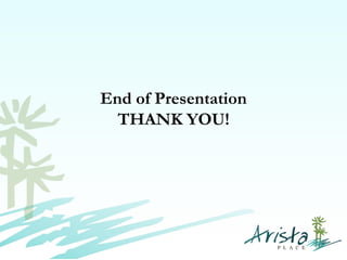 End of Presentation
THANK YOU!

Contact Us (+63) 939 376 5915
www.caviterealstate.com

 