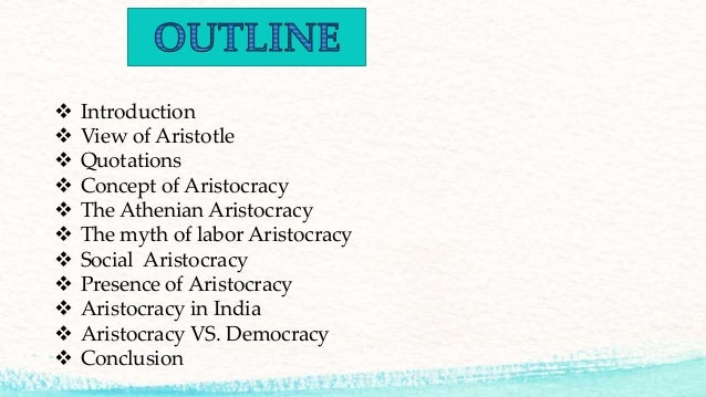Aristocracy Aristocracy