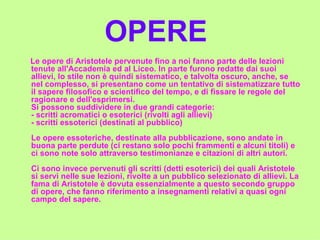 Aristotele PPT