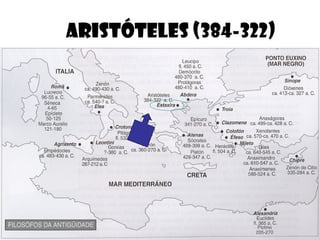ARISTÓTELES (384-322)
 