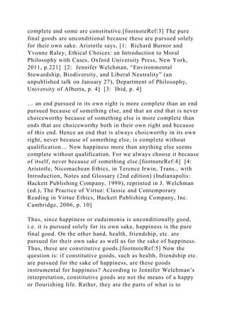 Aristotelian Virtue Ethics and Donation for Planting TreesNasrin.docx