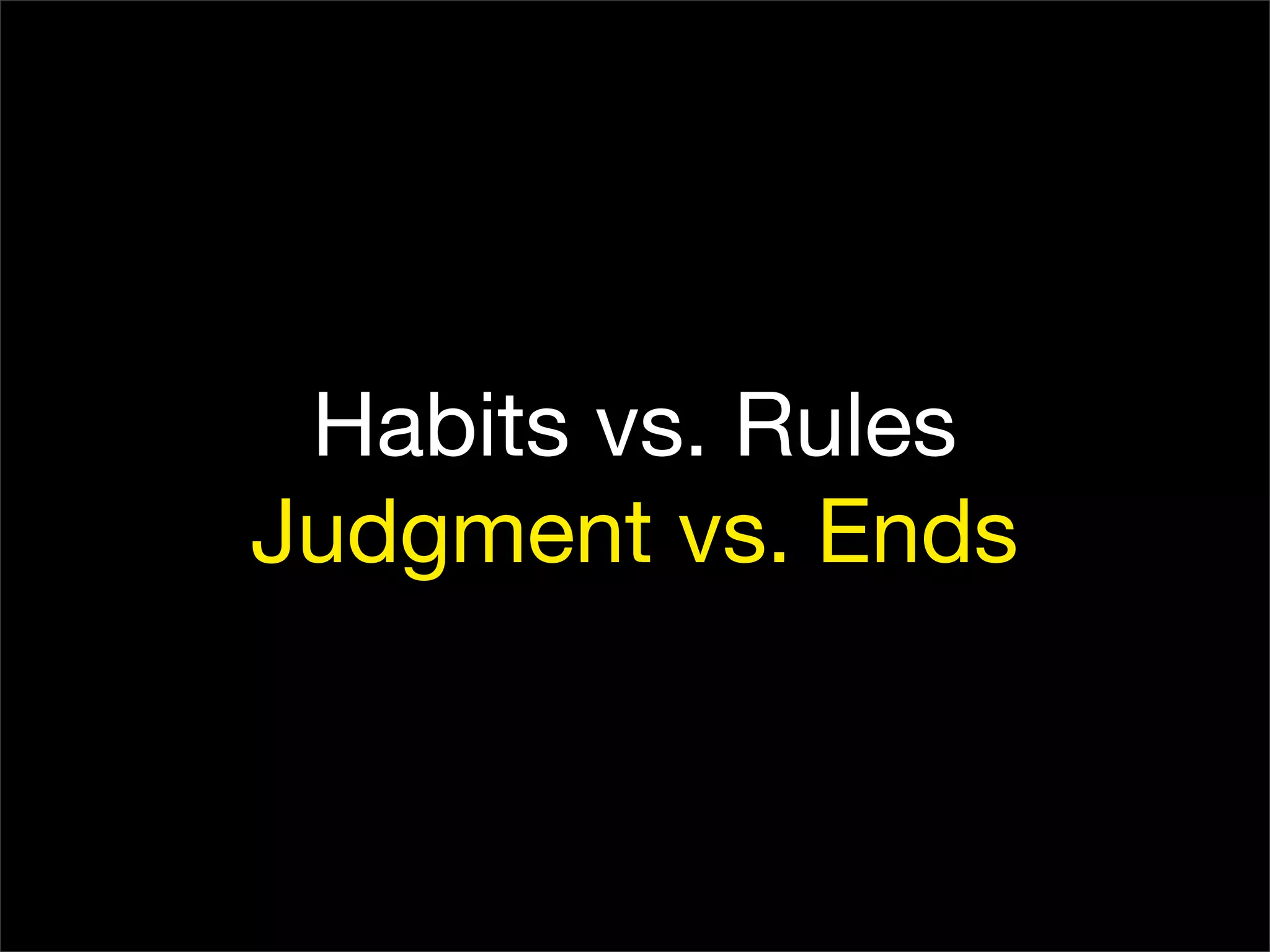 Aristotle and the Art of Software Development