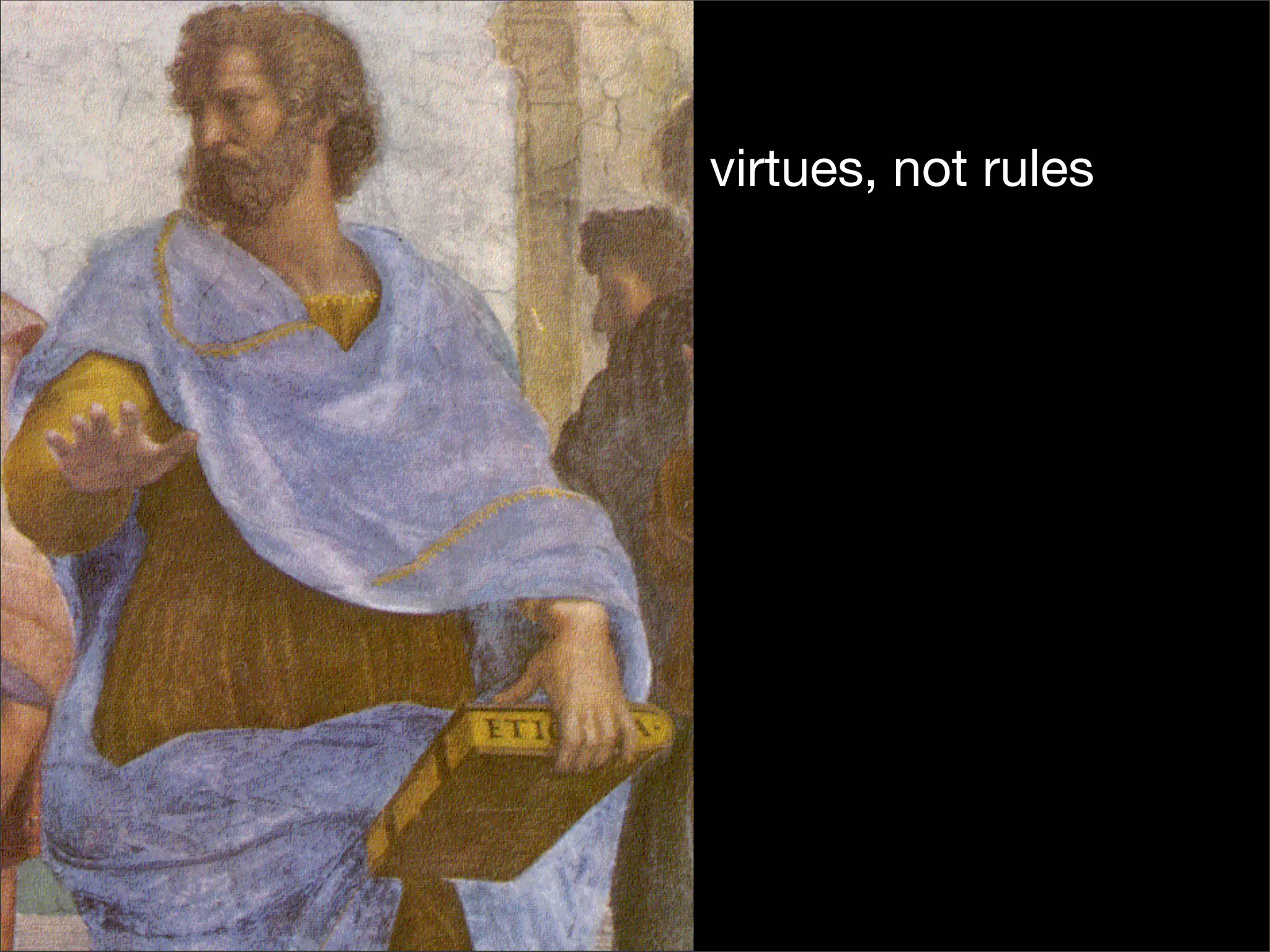 Aristotle and the Art of Software Development