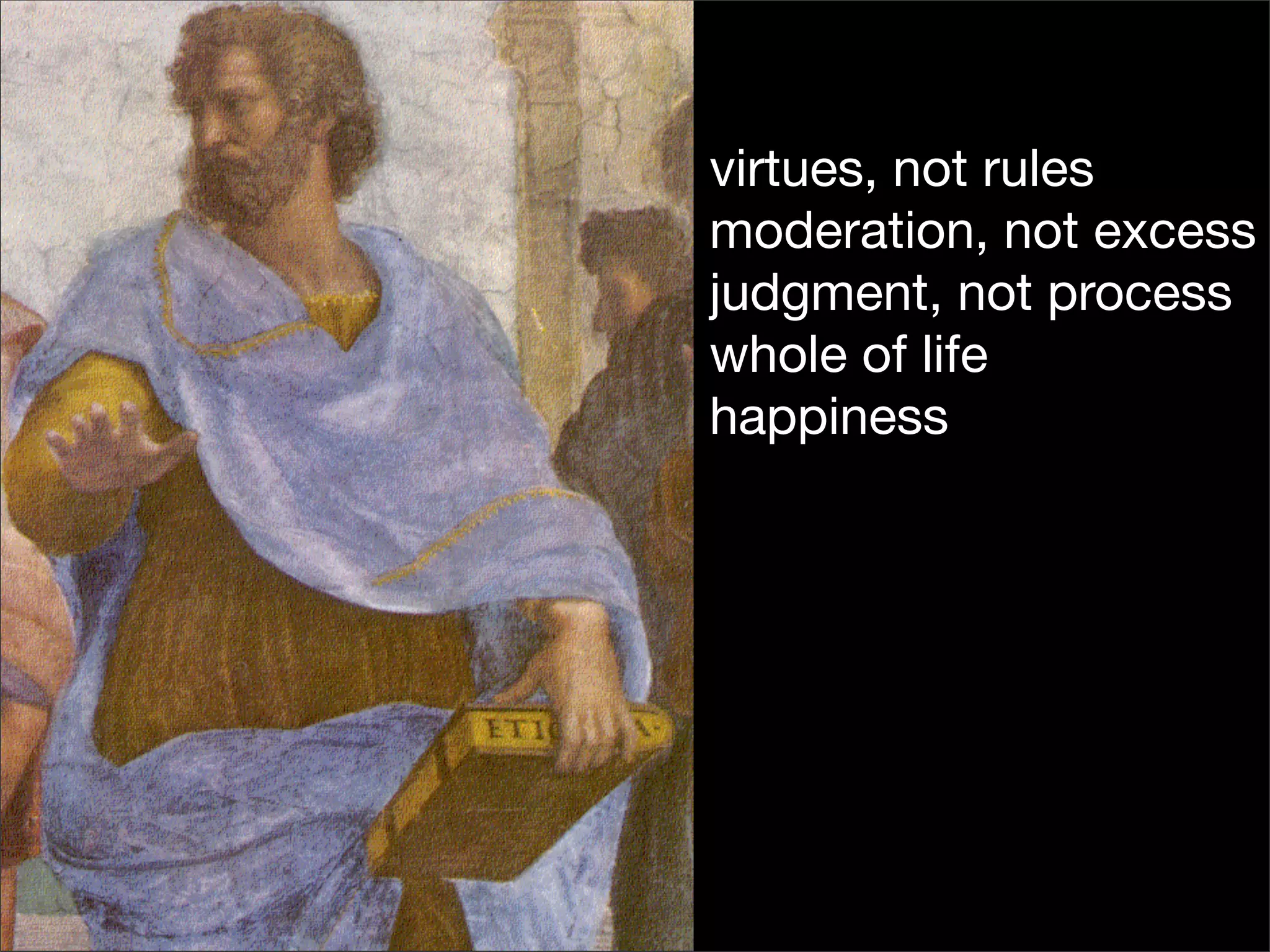 Aristotle and the Art of Software Development