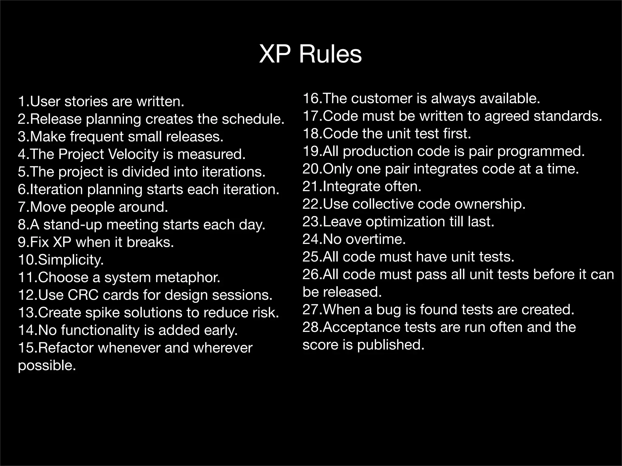 Aristotle and the Art of Software Development