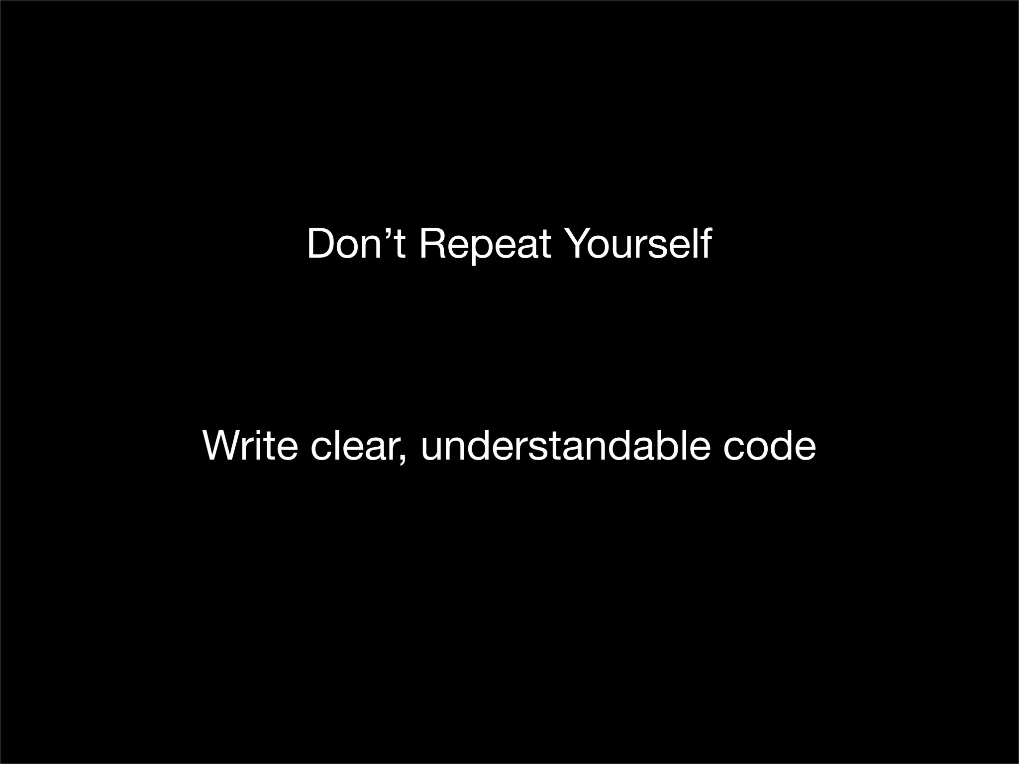 Aristotle and the Art of Software Development