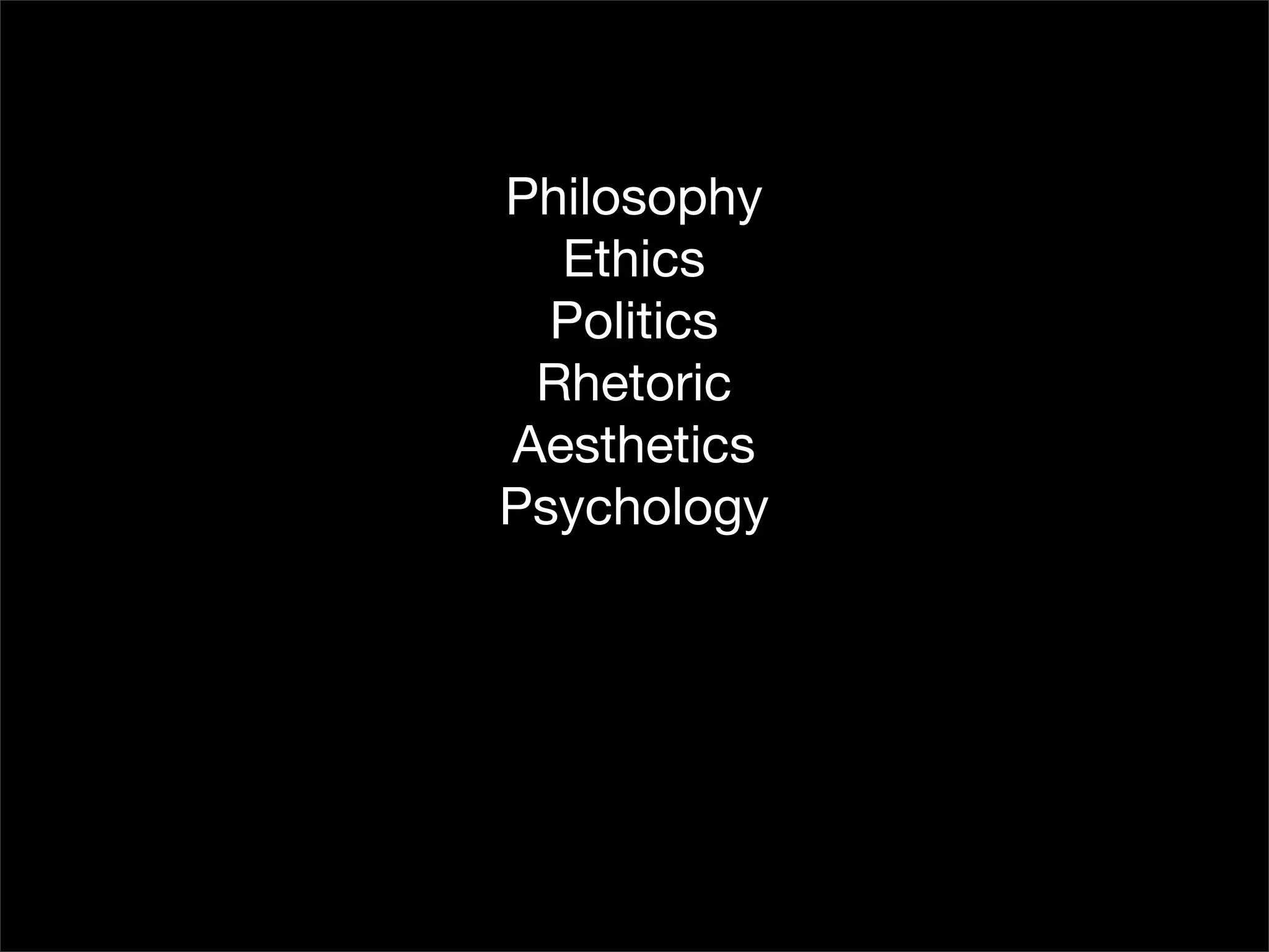 Aristotle and the Art of Software Development