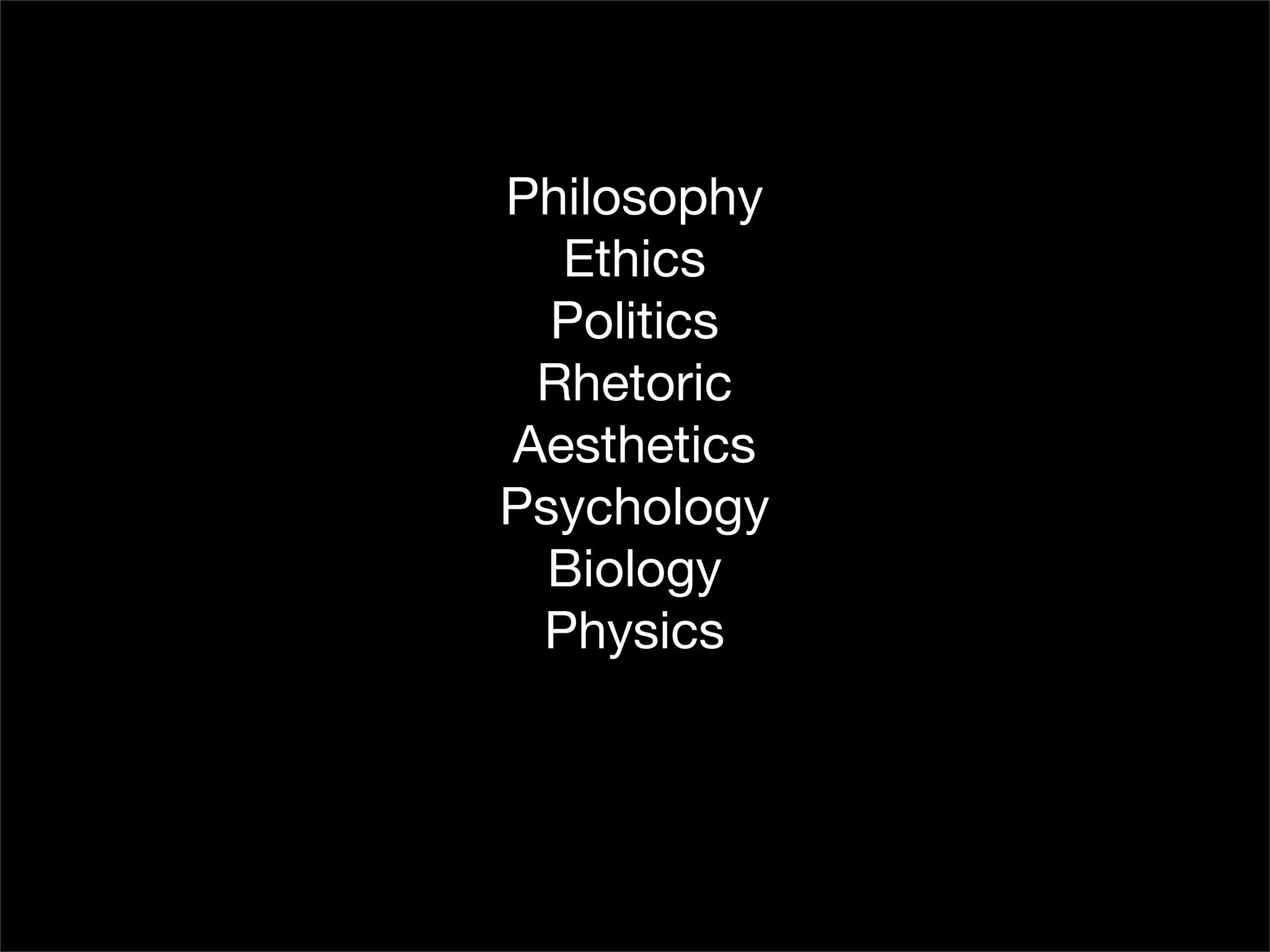Aristotle and the Art of Software Development