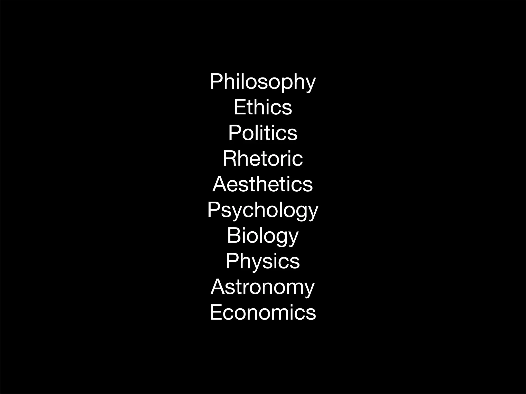 Aristotle and the Art of Software Development