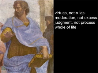 Aristotle and the Art of Software Development
