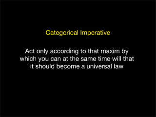 Aristotle and the Art of Software Development