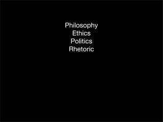 Aristotle and the Art of Software Development