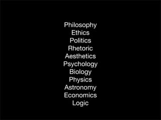 Aristotle and the Art of Software Development