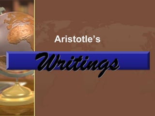 Aristotle’s

 