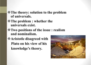 Aristotle's philosopy | PPTX
