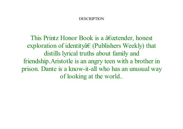 Pdf Aristotle And Dante Discover The Secrets Of The Universe By Ep