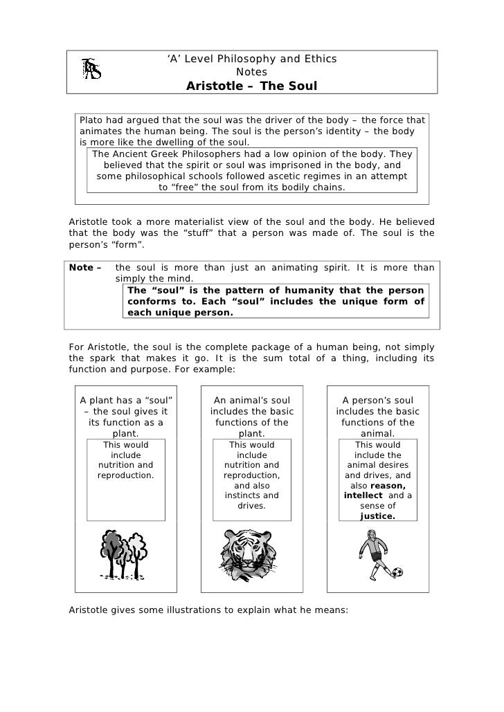 Aristotle Soul