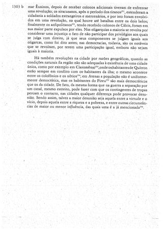 POLÍTICA DE ARISTÓTELES