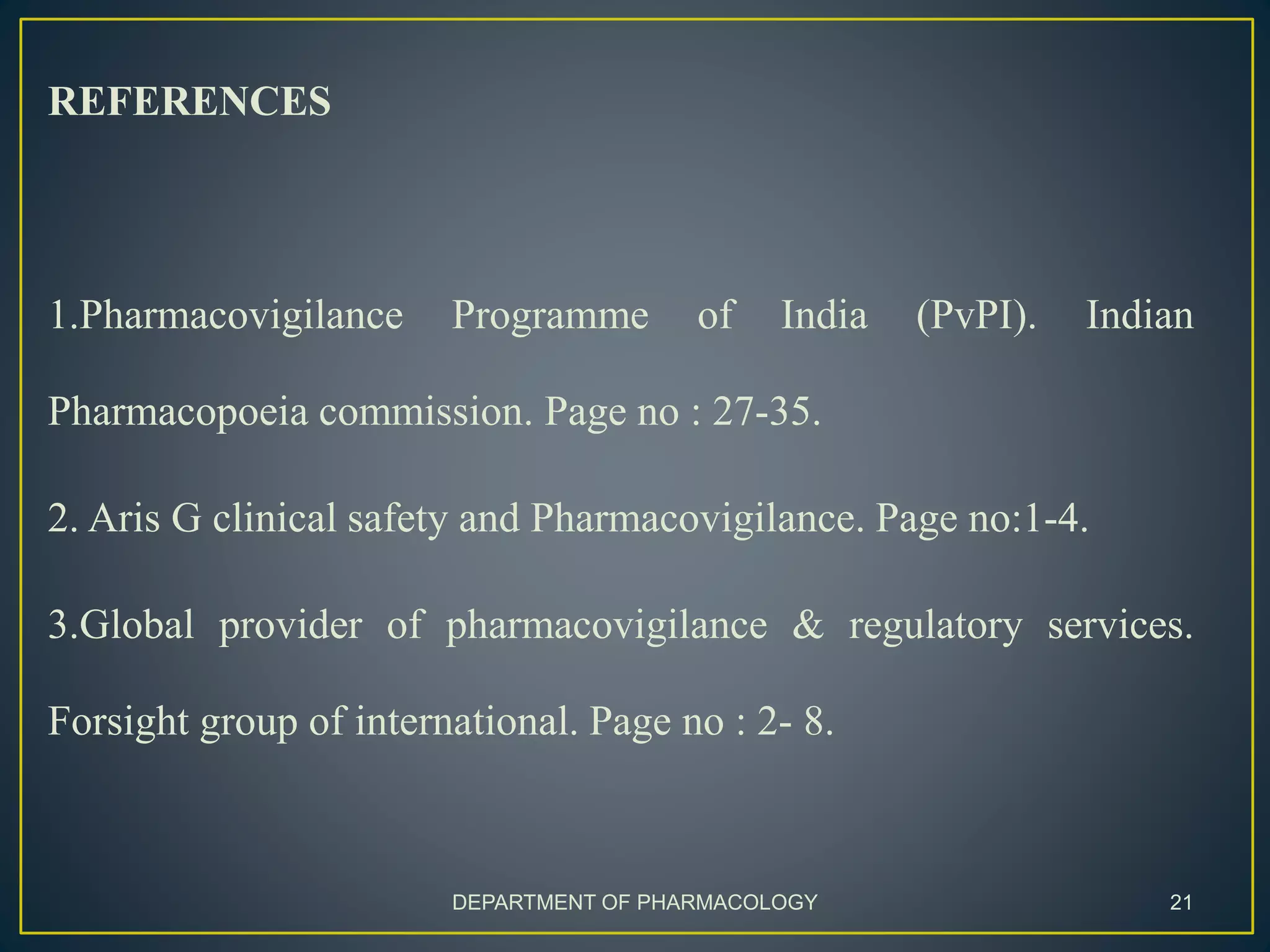 Aris G PHARMACOVIGILANCE AND VIGIFLOW | PPTX