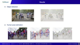 Results
● Object detection
● Human pose estimation
 