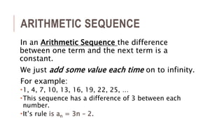 Arithmetic and Geometric Sequences.pptx | Free Download