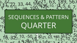 Arithmetic and Geometric Sequences Presentation in Colorful ...