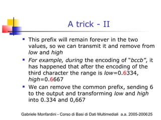 Arithmetic coding | PPT