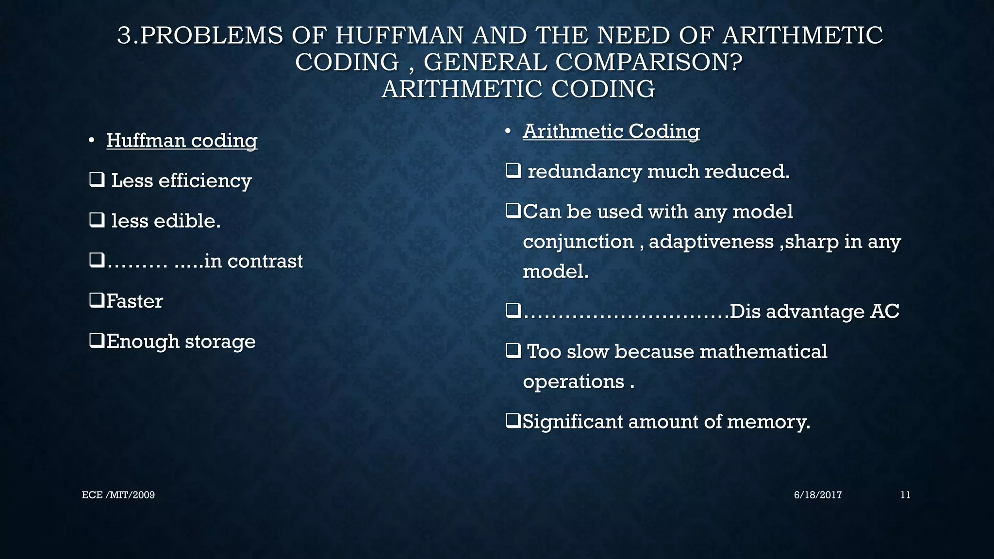 Arithmetic coding | PDF