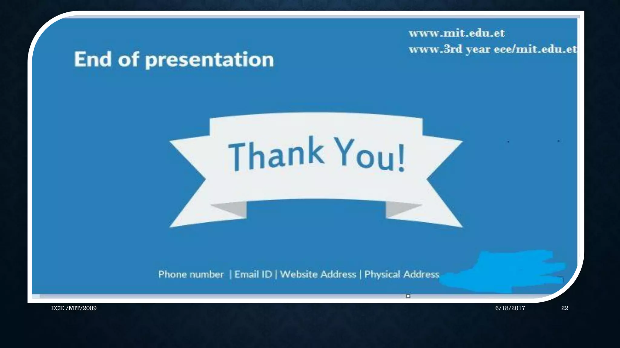 CONTND… 6/18/2017 22ECE /MIT/2009 