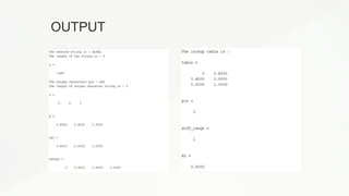 arithmetic coding for signal and multimedia processing | PPTX