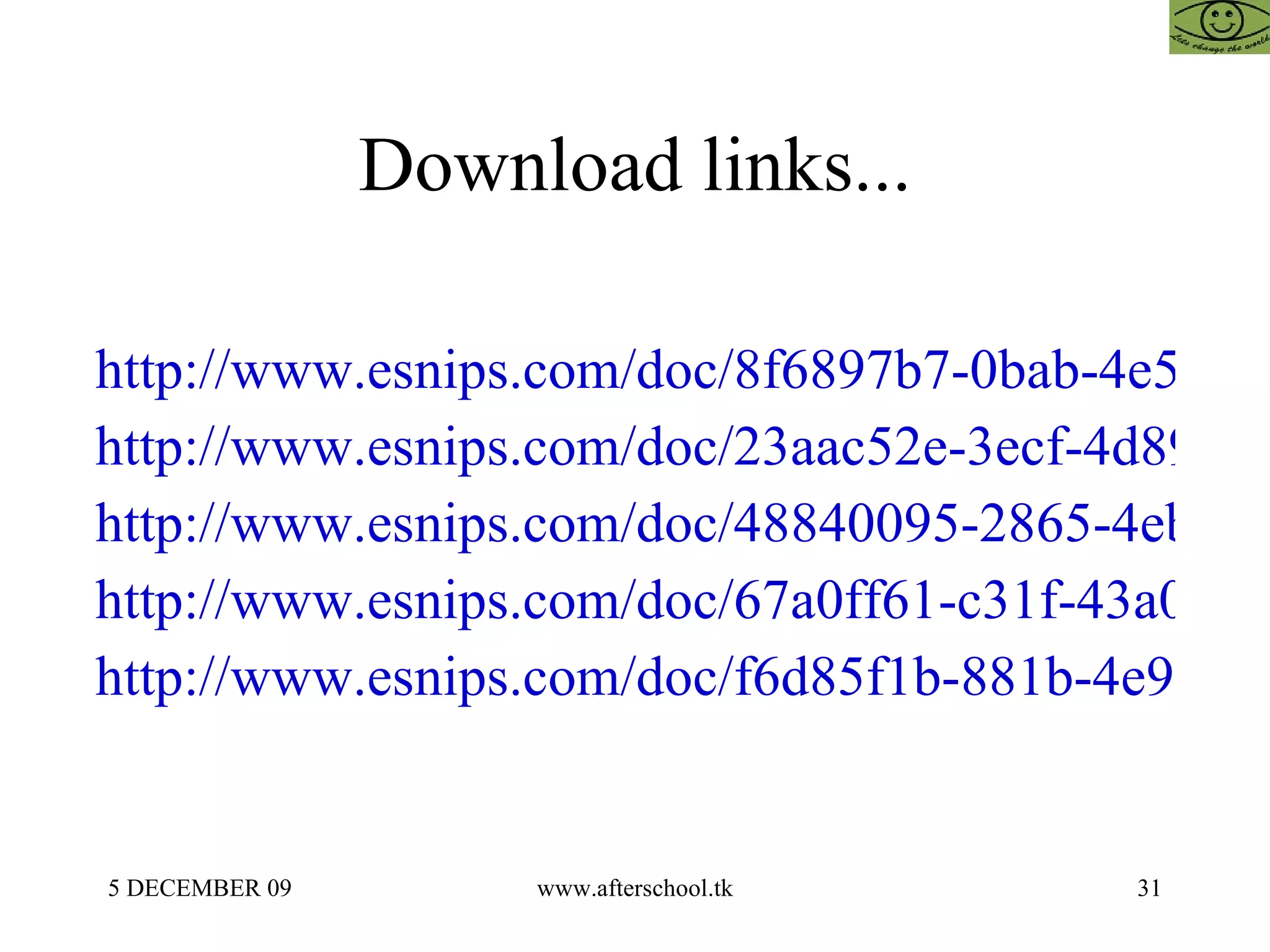 Download links... http://www.esnips.com/doc/8f6897b7-0bab-4e53-858a-697bf192fd7b/reasoning-and-DI-12-September http://www.esnips.com/doc/23aac52e-3ecf-4d89-8b69-57d3fed77fd2/4-june-reasoning http://www.esnips.com/doc/48840095-2865-4eb1-8810-e818aacd1e25/4-JULY-Reasoning--DI http://www.esnips.com/doc/67a0ff61-c31f-43a0-9941-49a17b15c8c3/3-JULY--Reasoning--DI http://www.esnips.com/doc/f6d85f1b-881b-4e93-8341-8c779e98868d/1-AUGUST-Reasoning--DI 