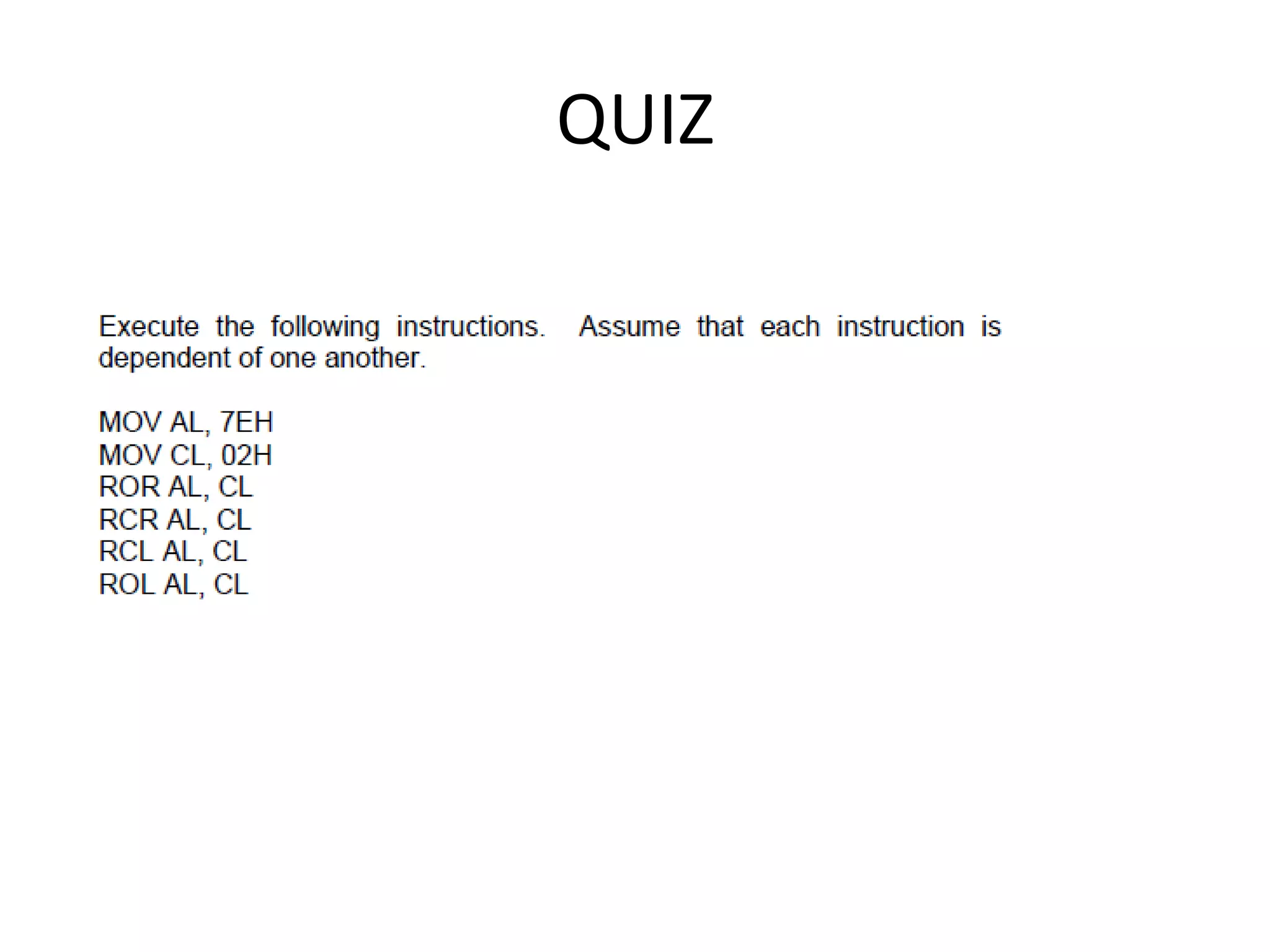 QUIZ
 