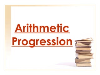 Arithmetic progression | PPT