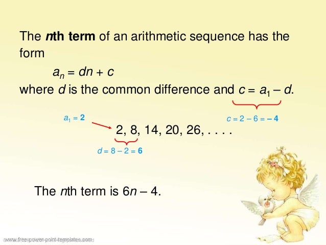 Arithmetic sequence