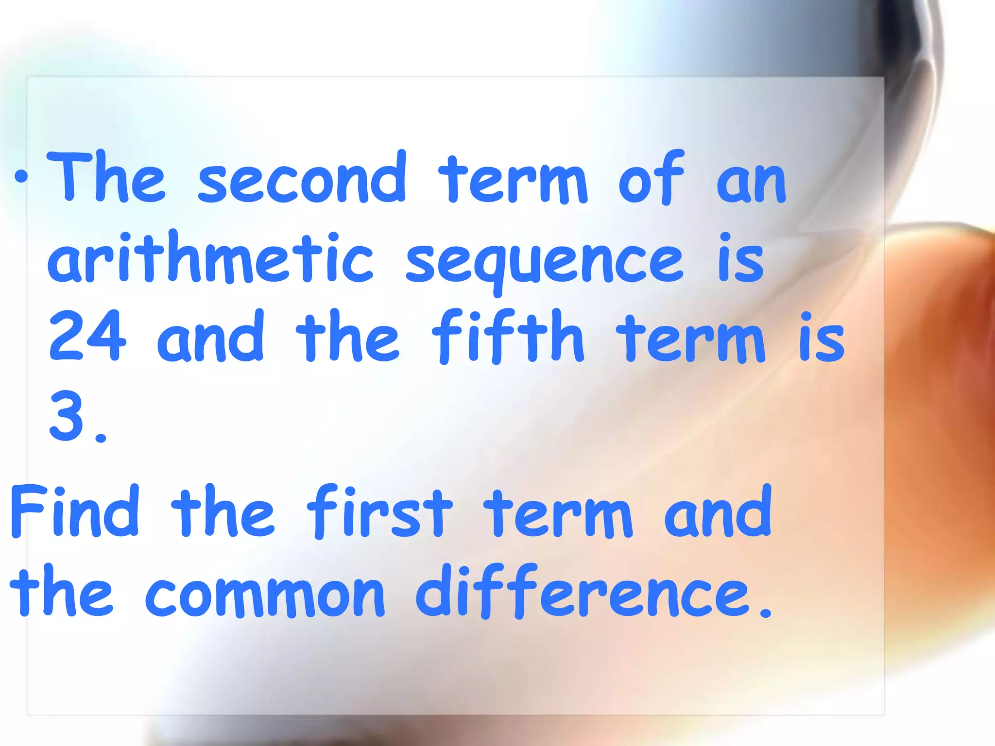 Arithmetic sequence.ppt