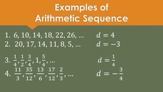 Arithmetic Sequence | PPT