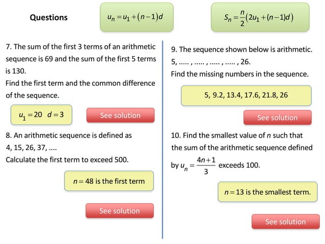 Arithmetic sequences (1).ppt