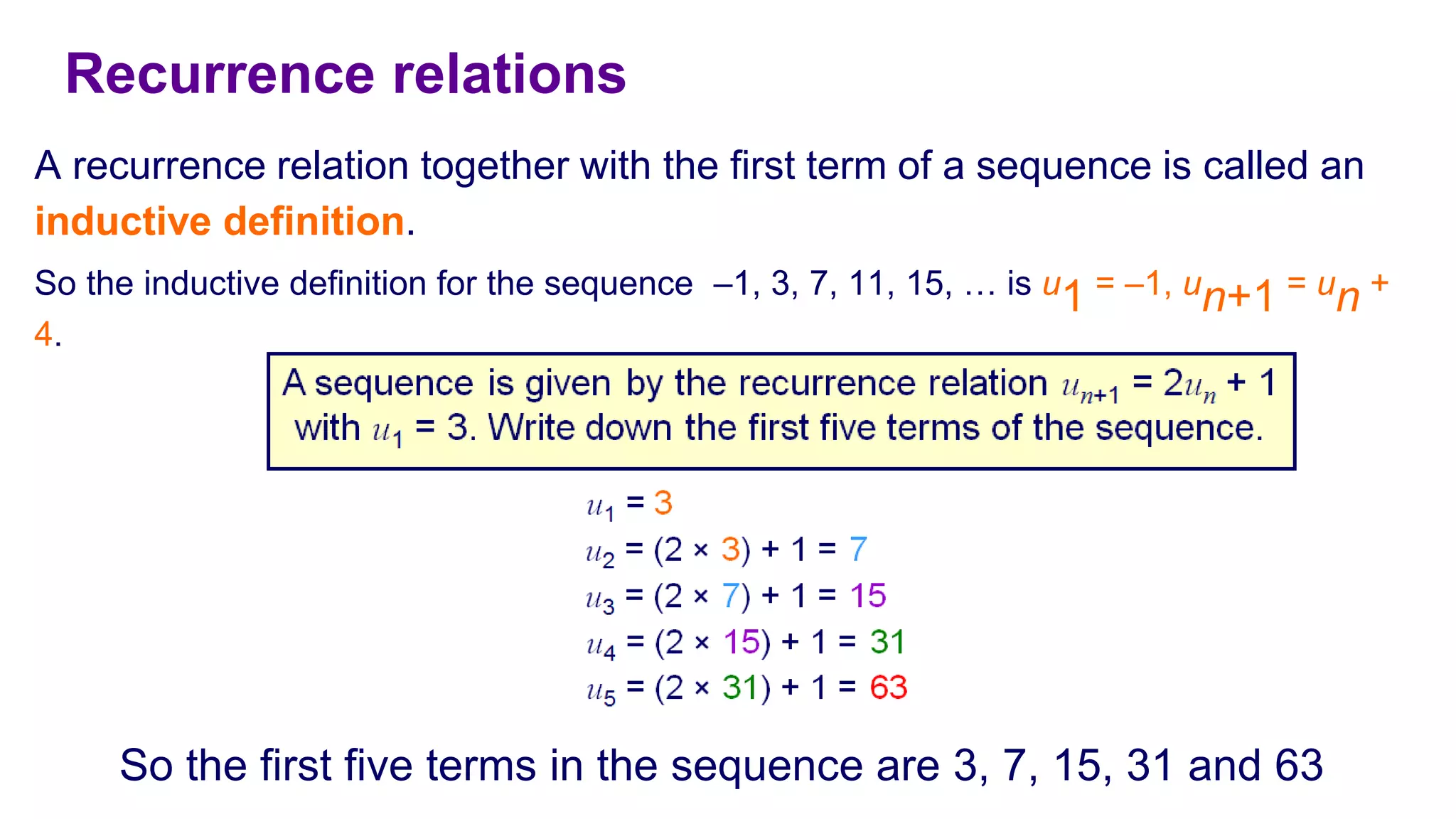 Arithmetic sequences and series | PPTX