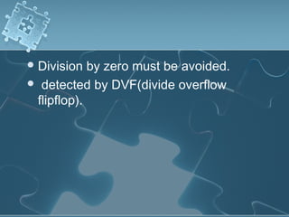 Arithmetic Unit Addition Subtraction Multiplication and Division | PDF